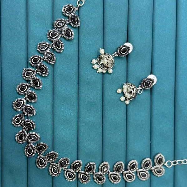 Oxidise choker set 5